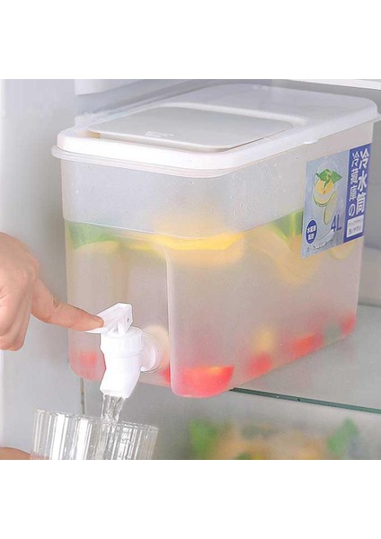 Sıcak ve Soğuk Limonata Için 4l Dispenser (Yurt Dışından)