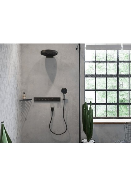 Rainfinity Tepe Duşu 360 3jet Krom, Duvar Bağlantısı 26234000
