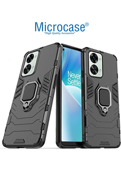 Oneplus Nord 2t Batman Serisi Yüzük Standlı Armor Kılıf - Siyah fiyatları