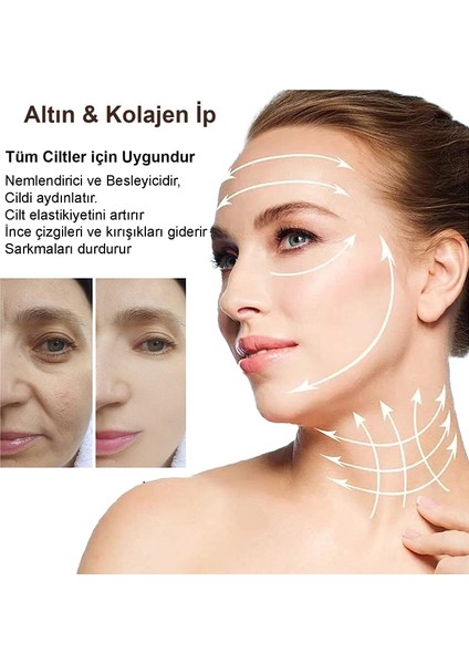 Kolajen İp Protokolü Seti - Dermaroller - Peeling Full Set