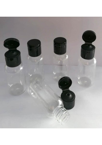 5 Adet Kapaklı Boş Şişe 30 ml
