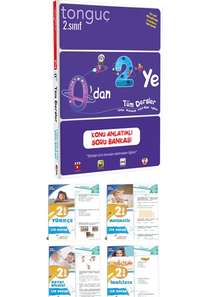 0'dan 2'ye Konu Anlatımlı Soru Bankası - Yaprak Test