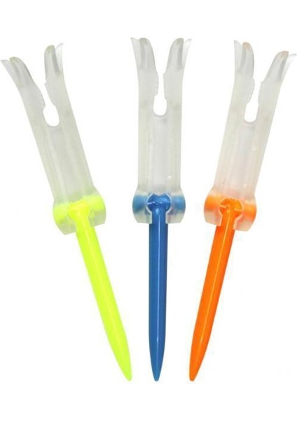 5xoldable Golf Tees Kırılamaz Yumuşak Pp Kauçuk Golf Tırnakları Altı Pençe ile 5 Adet (Yurt Dışından)