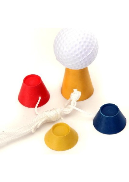 Karışık Boyutlar Jumbo Kauçuk Kış Piramit Golf Tees String (4 Paket) (Yurt Dışından) modelleri