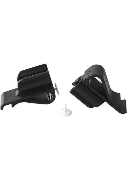 Beyaz Top Marker Organizer ile Putter Kelepçe Tutucu Üzerinde 3x2 Parça Golf Çanta Klipsi 3 Pcs (Yurt Dışından)