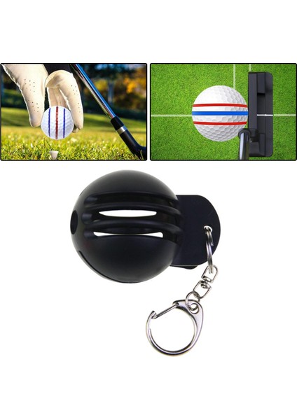 Golf Ball Marker Hizalama Aracı Konumlandırma Kimlikleri Erkek Çocuklar Için Plastik (Yurt Dışından) modelleri
