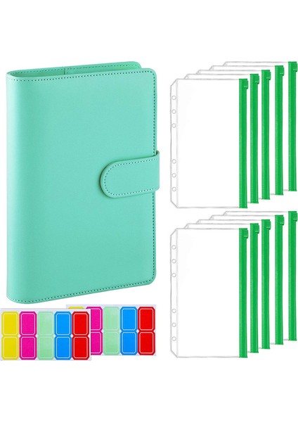 Kalesı Deri Not Defteri ve Zarf - Yeşil (Yurt Dışından)