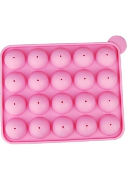 20 Delik Dıy Pişirme Aracı Silikon Pop Lolipop Kalıp Çikolata Topu Kek Çerez Şeker Makinesi Sopa Tepsi Kek Kalıbı | Pişirme ve pasta Araçları (Yurt Dışından) modelleri