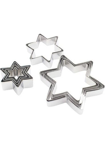 Yıldız Çerez Kesici Seti 10 Parça Çeşitli Boyutları Yıldız Çerez Kalıpları Paslanmaz Çelik Metal Altı Sivri Yıldız Şekilleri Kalıplar Dropship | Çerez Araçları (Yurt Dışından) fiyatları