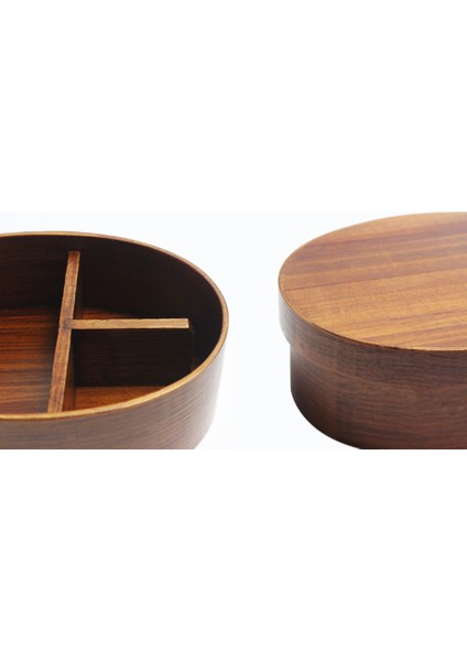 Japon Ahşap Öğle Yemeği Kutusu Çocuk Okulu Bento Box Suşi Konteyner 1 Layer 3grids Öğle Yemeği Kutusu Kapları ile Konteynerler | Öğle Yemeği Kutuları (Yurt Dışından)