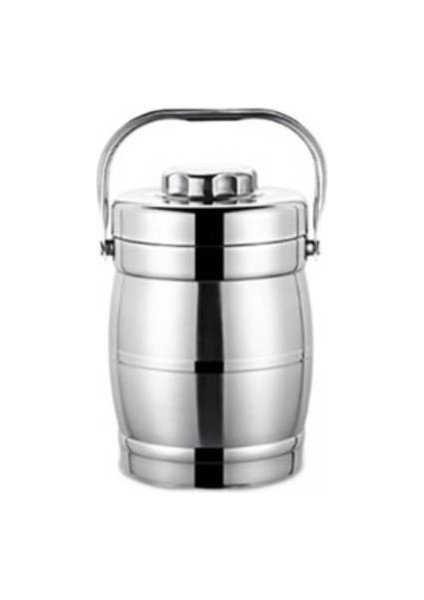 1.6l Taşınabilir Büyük Kapasiteli Termal Öğle Yemeği Kutusu Paslanmaz Çelik Gıda Konteyner Sızdırmaz Bento Kutusu Ofis Kampı Için Lunchbox | Öğle Yemeği Kutuları (Yurt Dışından)