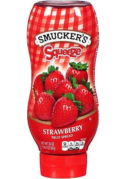 Squeeze Strawberry Jelly 567 gr