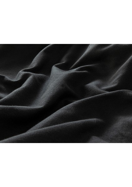 Plain Pamuklu Çift Kişilik Nevresım Takımı 200 x 220 cm Siyah fırsatları