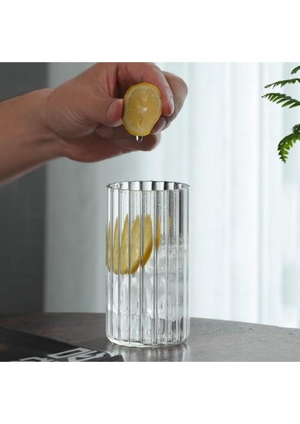 270 ml Japon Tarzı Cam Kupası Kalın Ev Şarap Şeffaf Viski Bira Kokteyl Çay Cam Kupası Sevimli Kupalar (Yurt Dışından)