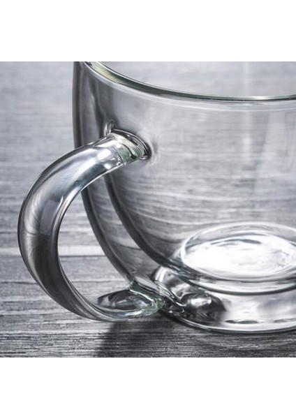 1 Adet / Takım 150 Mltransparent Cam Kahve Fincanı Süt Çay Bira Çift Isıya Dayanıklı Kokteyl Votka Şarap Kupa Drinkware Bardak Bardak | Şeffaf (Yurt Dışından)