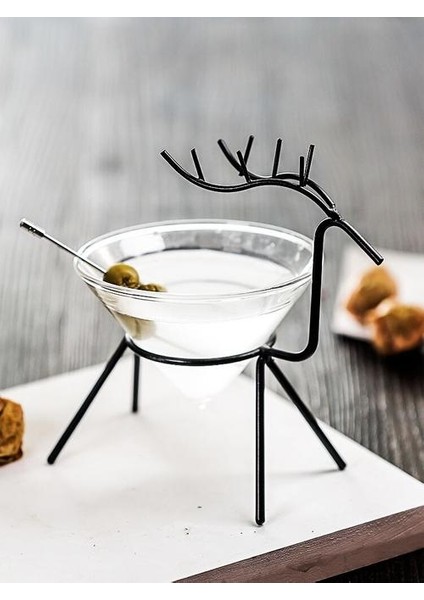 Geyik Şampanya Flüt Darbeleri Koni Muller Martini Şarap Cam Düğün Parti Bar Moleküler Kokteyl Bardağı | Şampanya Darbeleri (Yurt Dışından)