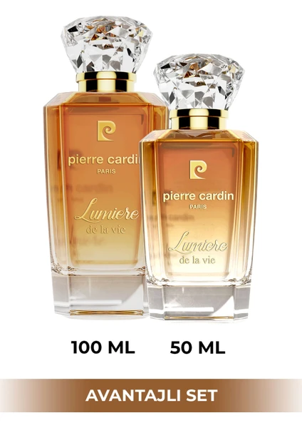 Pierre Cardin Lumiere De La Vie Edp 50 ml ve 100 ml 2'li Kadın Parfüm Seti STCC021203