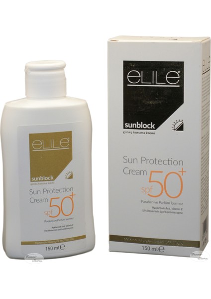 Sunblock Sun Protection Cream - Shea Butter ve Hyaluronic Acid Içeren Güneş Koruma Kremi 150 ml