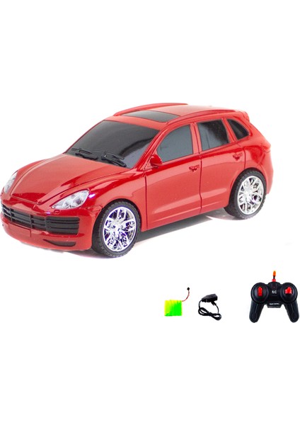 1:16 Ölçek Uzaktan Kumandalı Jeep Porsche Cayenne Şarjlı