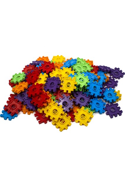 Oyuncak Kare Puzzle 200 Parça Şekilden Şekile Giren Kareler