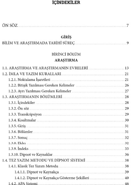 Araştırma ve Inceleme Metotları - Ahmet Kazım Ürün modelleri