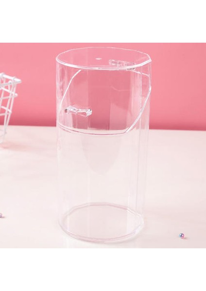 Şeffaf Kozmetik Organizatör Makyaj Fırça Saklama Kutusu Inci Plastik Kutu Toz Depolama Tüp Banyo Aksesuarları Yüksek Kapasiteli (Yurt Dışından) fiyatları