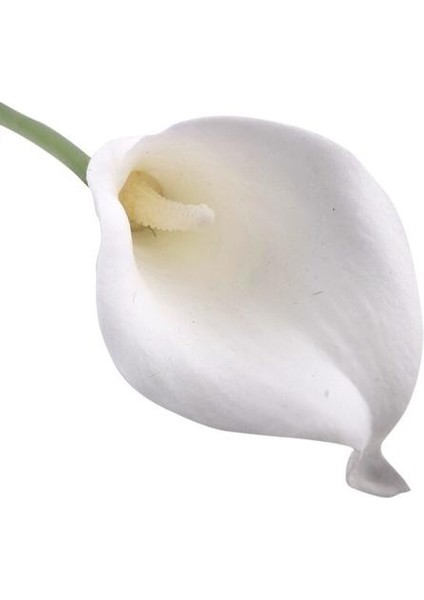 10 Adet Ev Dekoratif Calla Lily Gelin Düğün Buketi Lateks Gerçek Dokunmatik Yapay Çiçek Dekor | Yapay ve kurutulmuş Çiçekler (Yurt Dışından)