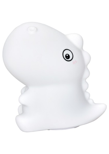 Dinozor LED Gece Işık Dokunmatik Sensörü Renkli Karikatür Silikon USB Şarj Edilebilir Yatak Odası Başucu Lambası Çocuklar Için Çocuk Bebek Hediye | LED Gece Işıkları (Yurt Dışından)