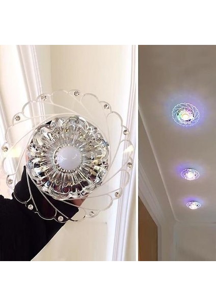 Modern LED Kristal Tavan Işığı Yuvarlak Mini Tavan Işığı (Yurt Dışından) fırsatları