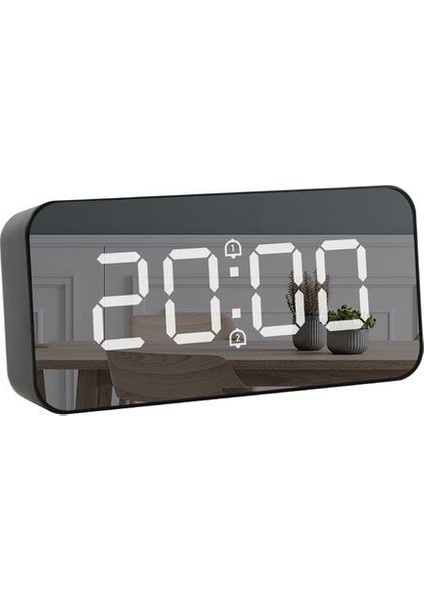 LED Dijital Çalar Saat Projeksiyon Masa Saat Elektronik Masaüstü Izle USB Uyandırma Fm Radyo Erteleme Fonksiyonu Sıcaklık Ekran | Alarm Saatleri (Yurt Dışından) fiyatları