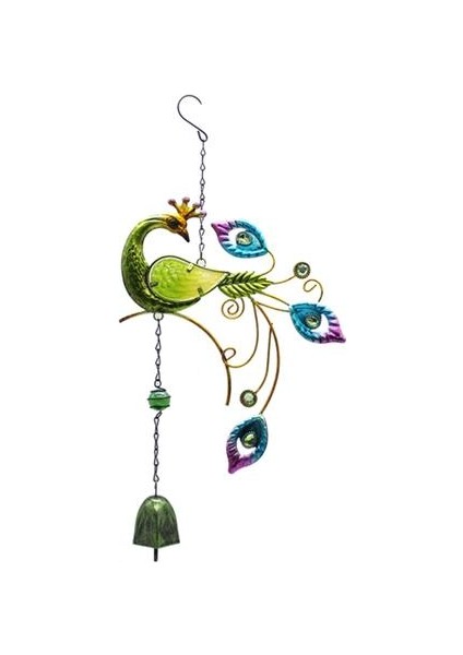 1 Adet Pencere Balkon Hummingbird Dekor Rüzgar Çanları Yard Ev Duvar Asılı Kuş Çanları Süsleme Ev Pencere Kapı Süsleme | Rüzgar Çanları ve asılı Süslemeler (Yurt Dışından)