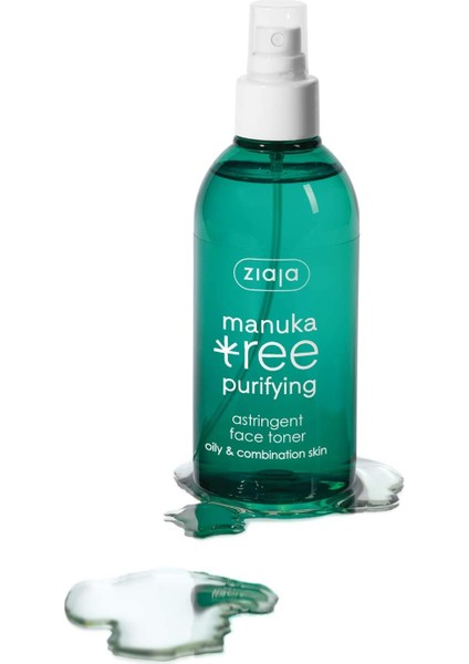 Ziaja Manuka Ağacı Akneli Cilt Tonik, Manuka Ağacı Serisi, 200 Ml