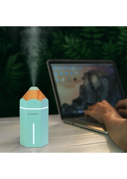 Kalem Nemlendirici USB Ultrasonik Aromaterapi Hava Nemlendirici LED Işık Aroma Difüzör Mist Maker Sisleyici Mini Araba Hava Arıtma | Nemlendiriciler (Yurt Dışından) fiyatları