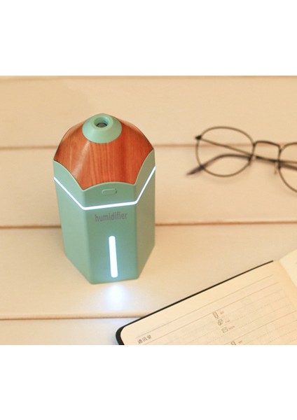 Kalem Nemlendirici USB Ultrasonik Aromaterapi Hava Nemlendirici LED Işık Aroma Difüzör Mist Maker Sisleyici Mini Araba Hava Arıtma | Nemlendiriciler (Yurt Dışından) modelleri