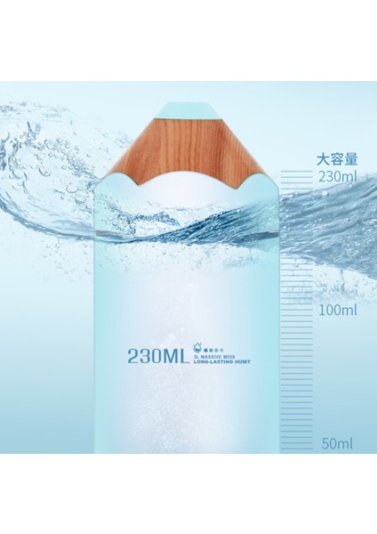 Kalem Nemlendirici USB Ultrasonik Aromaterapi Hava Nemlendirici LED Işık Aroma Difüzör Mist Maker Sisleyici Mini Araba Hava Arıtma | Nemlendiriciler (Yurt Dışından) fırsatları