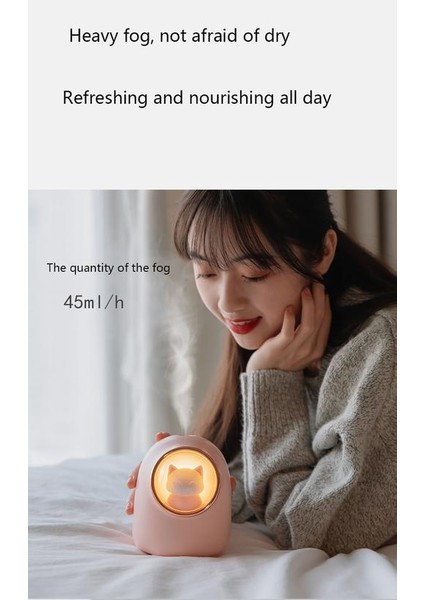 Taşınabilir Kapsül Nemlendirici USB Kablosuz Ultrasonik Aroma Uçucu Yağ Difüzör Hava Humidificador Ev Için Atmosfer Lambası ile | Nemlendiriciler (Yurt Dışından) indirimleri