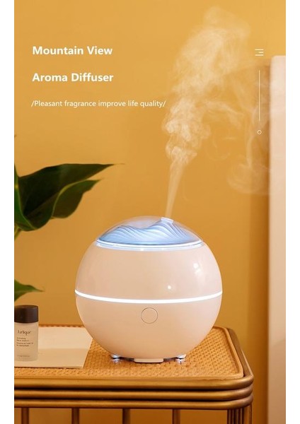 Mini Nemlendirici Ahşap Tahıl Aroma Uçucu Yağ Difüzör Hava Nemlendirici USB Ultrasonik Pürüzsüz Sis Mist Maker | Nemlendiriciler (Yurt Dışından)