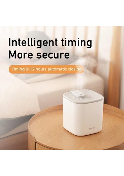3000 ml Büyük Boylu Çift Sprey Ev Hava Nemlendirici LED Işık ile Masaüstü Mist Maker Ev Ofis Yatak Odası Için Sessiz Püskürtücü | Nemlendiriciler (Yurt Dışından)