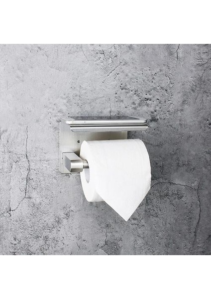 Banyo Doku Tutucu Kağıt Havlu Sahipleri Mutfak Banyo Armatürü Doku Kutuları Paslanmaz Çelik Tuvalet Kağıdı Tutucu Raf | Kağıt Tutucular (Yurt Dışından) fırsatları