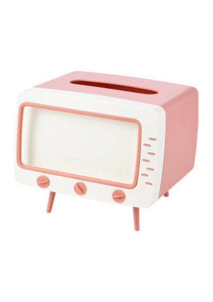 1 Adet Yüz Doku Tutucu Tezgah Peçete Tutucu Telefon Tutucu Plastik Kutu | Doku Kutuları (Yurt Dışından)