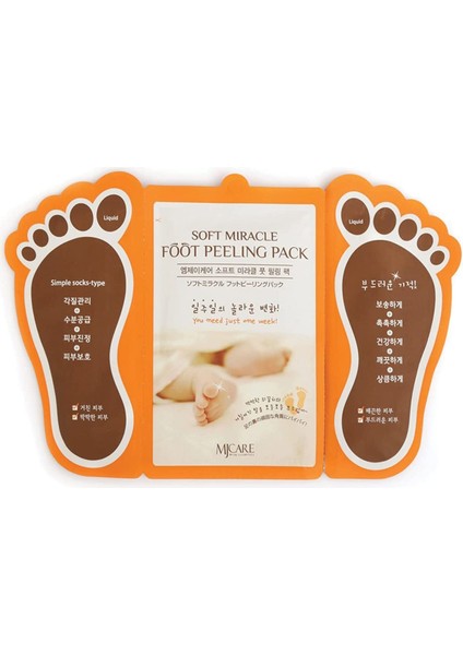 Foot Peeling Pack - Çorap Tipi Ayak Peeling Maskesi