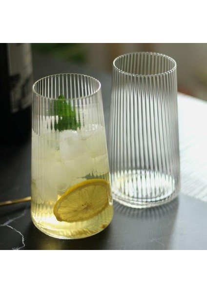 Set 2 Yaratıcı El Yapımı Üflemeli Kurşun Ücretsiz Kristal Highball Gözlük Bar Suyu Içecekler Visipeyler | Highball Cam (Yurt Dışından)
