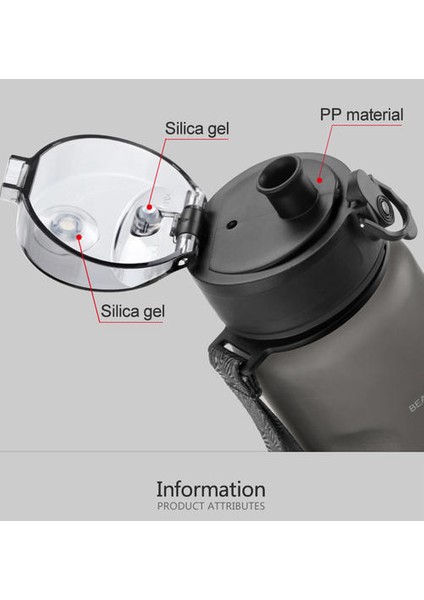 Spor Su Şişesi Doğrudan Içecek Veya Saman Meyveli Demlik Şişesi 500ML Taşınabilir Sızdırmaz Plastik Drinkware | Su Şişeleri (Yeşil) (Yurt Dışından) modelleri