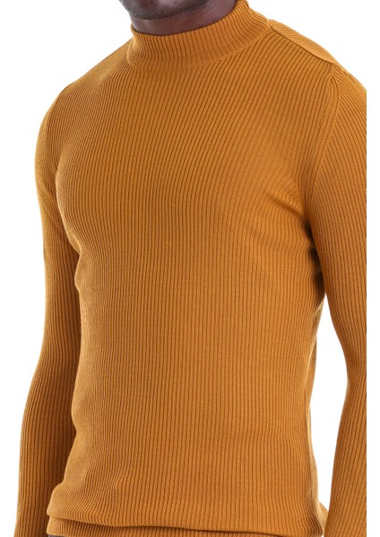 Safran Regular Fit Düz Balıkçı Yaka Klasik Yün Triko Kazak indirimleri