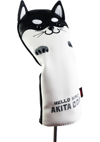 Su Geçirmez Golf Sürücüsü Kafa Kapak Koruyucu Headcover Guard ile No. Tag No.1 Siyah (Yurt Dışından)