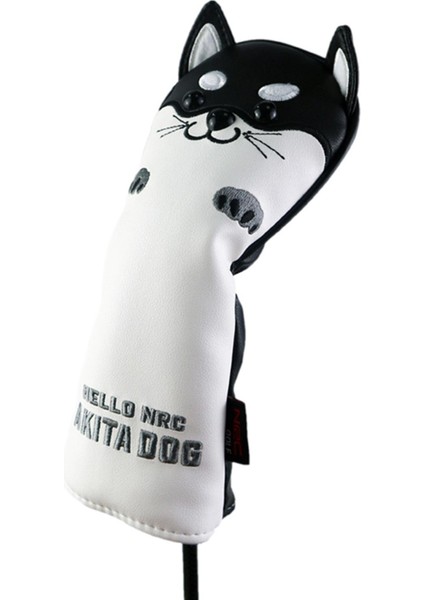 Su Geçirmez Golf Sürücüsü Kafa Kapak Koruyucu Headcover Guard ile No. Tag No.1 Siyah (Yurt Dışından)