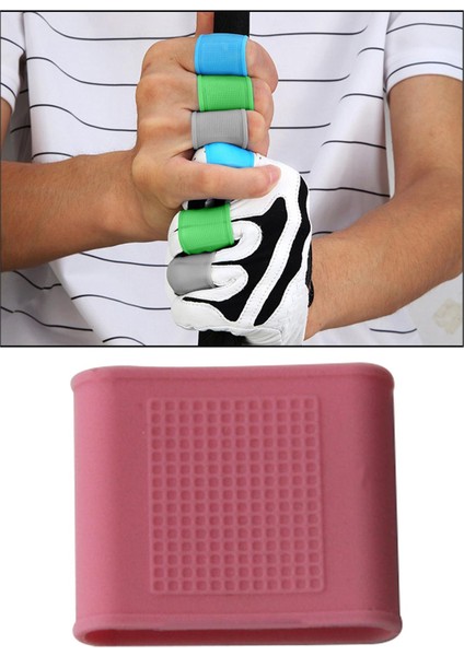 Yumuşak Golf Parmak Kollu Koruyucu Kavrama Parmak Cot Wrap Bowling Badminton Pembe 23 mm. (Yurt Dışından) fırsatları