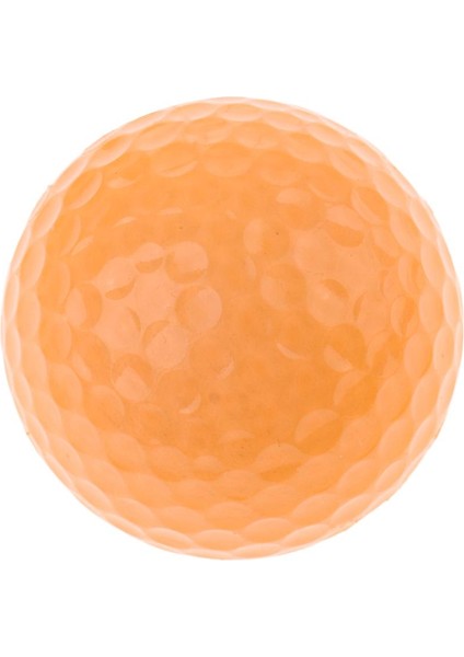 Yeni Çift Katmanlı Golf Uygulaması Topları Golf Eğitim Topları Sevimli Panda Desen Turuncu (Yurt Dışından) indirimleri