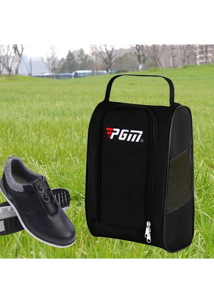 Golf Ayakkabı Çanta Cepler Bagaj Fermuarlı Spor Ayakkabı Taşıyıcı Depolama Oyuncu Siyah (Yurt Dışından) fırsatları