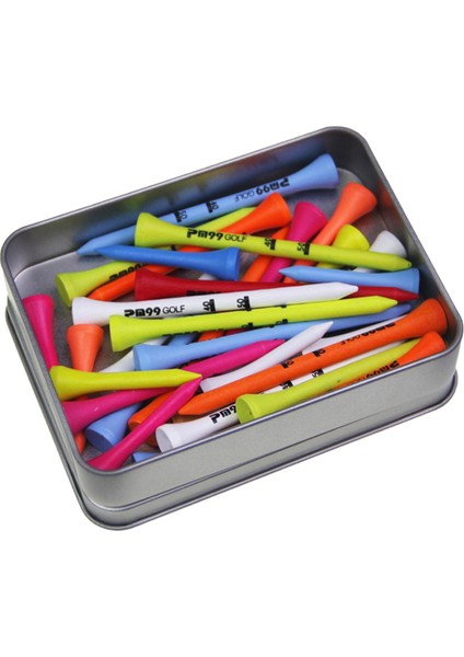 30 x Premium Ahşap Golf Tees Sürüş Aralığı Eğitim Saklama Kutusu Yeniden Kullanılabilir (Yurt Dışından) fiyatları